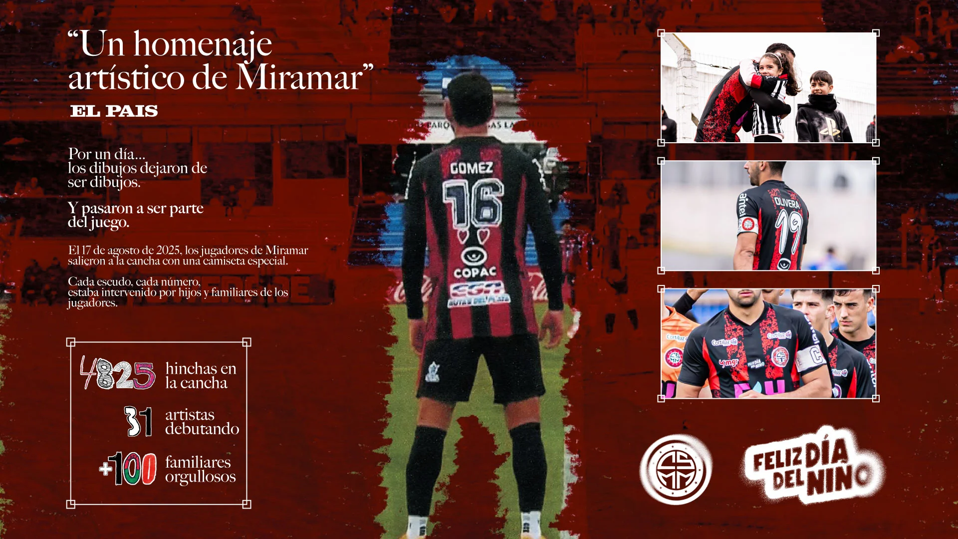 Miramar Misiones | Día del Niño press board